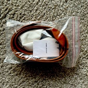 Isabel Marant Ceinture Lecce size M color Cognac